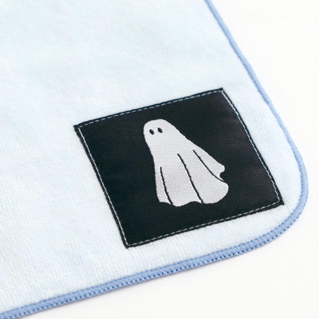 BLACK WHITE タオルハンカチ＜オバケ＞ MZ-101 | デザイン