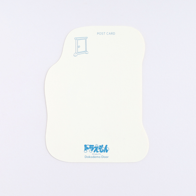 ドラえもん ダイカットポストカード<どこでもドア> DG-307