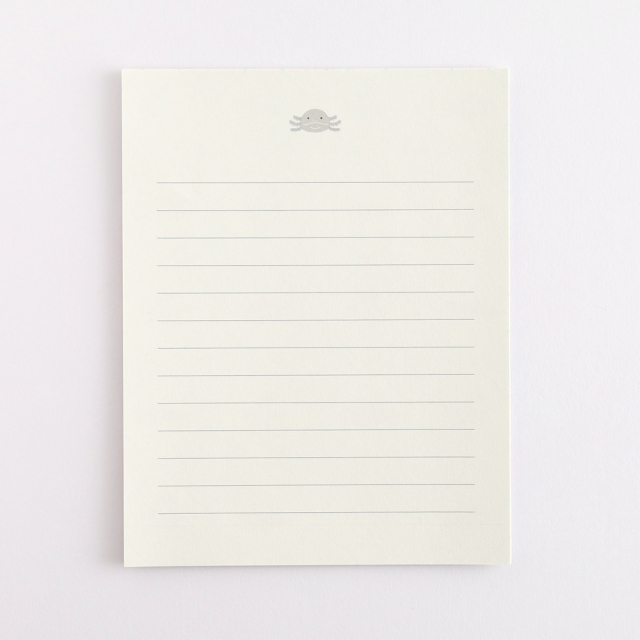 アニマル百貨店 レターセット<ウーパールーパー> AD-013 | デザイン