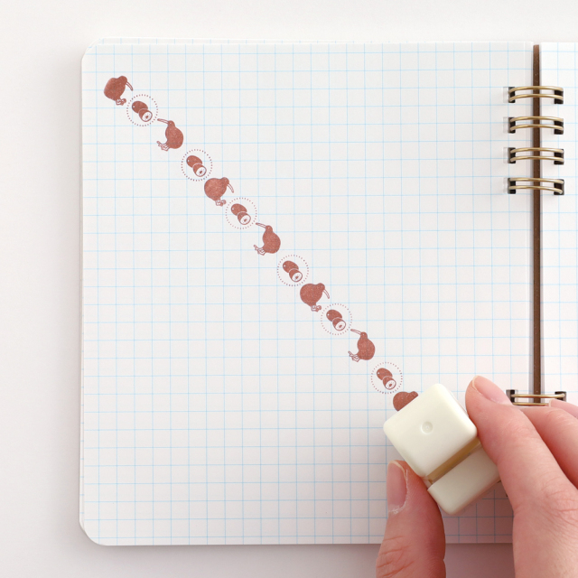 アニマル百貨店 ロールスタンプ<キーウィ> AD-043 | デザイン