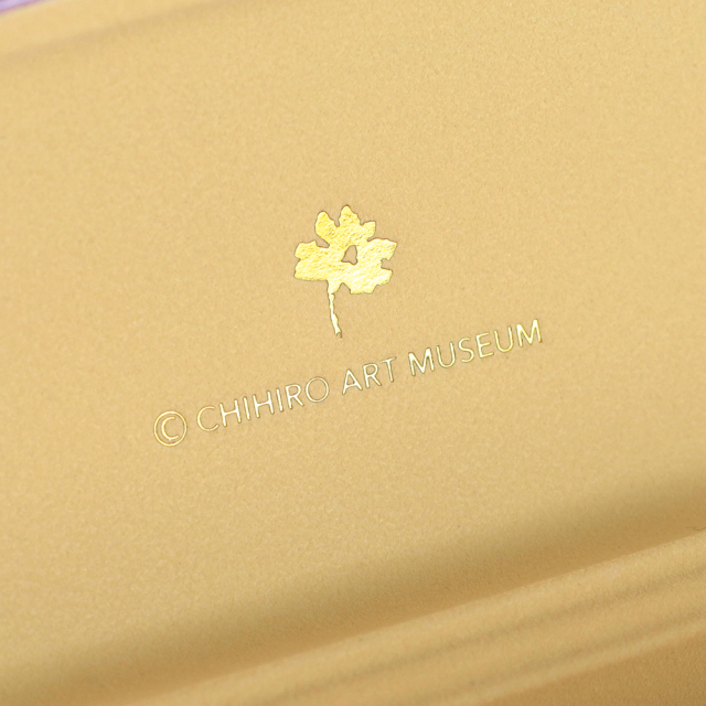 いわさきちひろ メガネケース <purple> CH-047 | デザイン