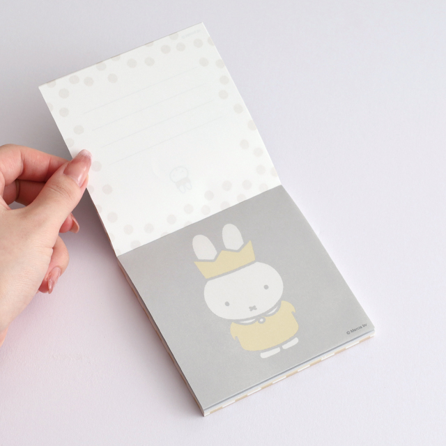 miffy メモパッド・スクエア<Black> GMB-001 | デザイン