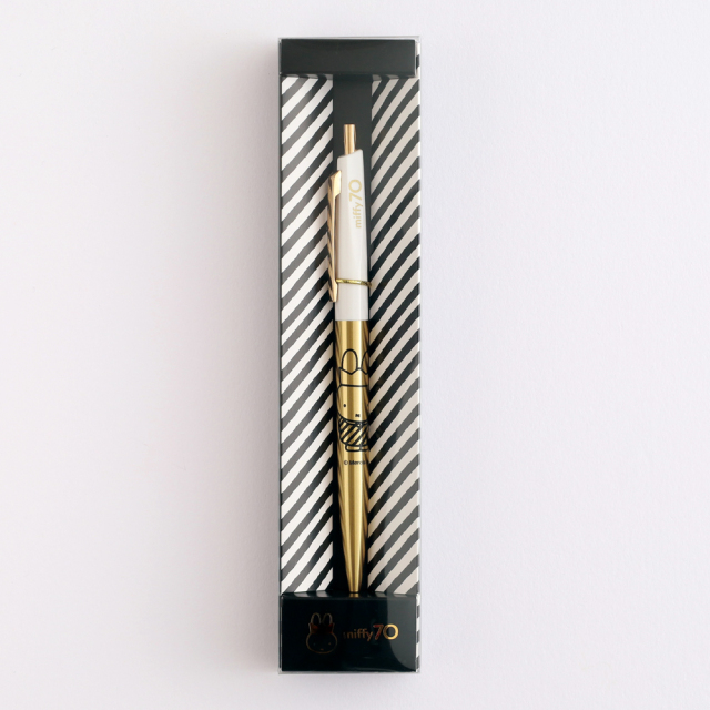 miffy 真鍮ボールペン<Stripe> GMB-011 | デザインステーショナリーの