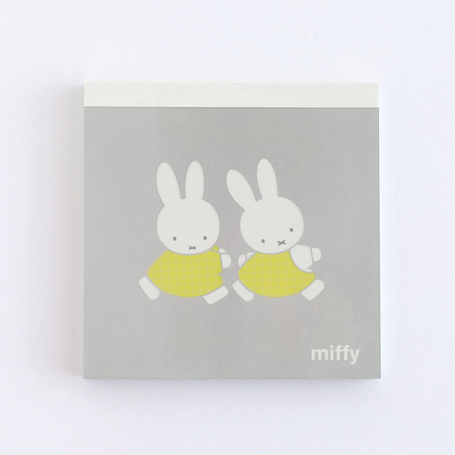 miffy メモパッド・スクエア<friend> BM-337 | デザイン