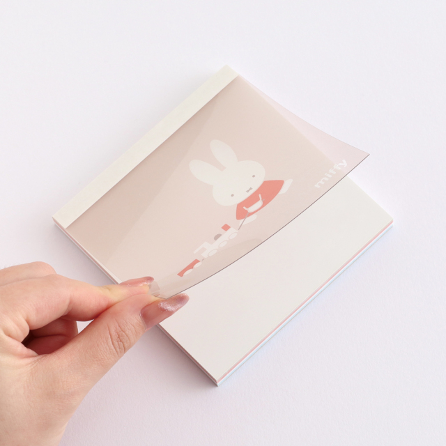 miffy メモパッド・スクエア<toy> BM-338 | デザインステーショナリー