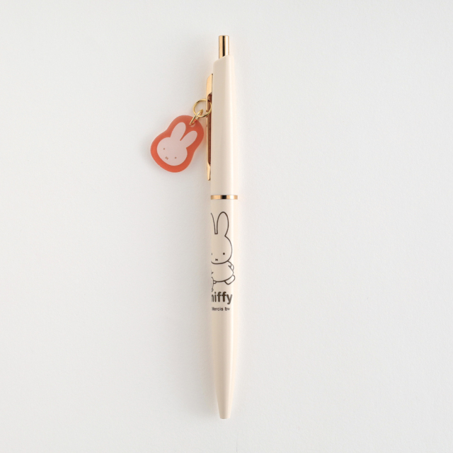 miffy チャーム付ボールペン<beige> BM-350