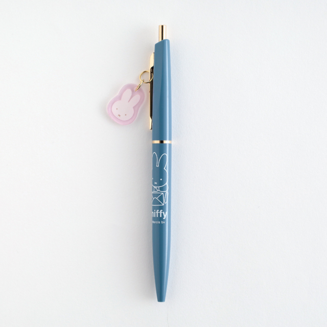 miffy チャーム付ボールペン<blue> BM-351