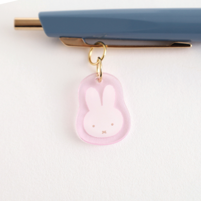 BEYOND THE REEF アトリエ2周年記念限定ヘンプ【非売品チャーム付】 miffy チャーム付ボールペン<blue> BM-351 | デザインステーショナリー