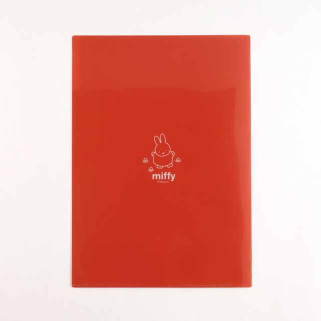 ミッフィー A4クリアファイル miffy A4ポケットクリアファイル<blue> BM-265 | デザイン