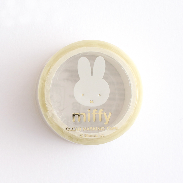miffy 金箔クリアマスキングテープ<face> BM-360