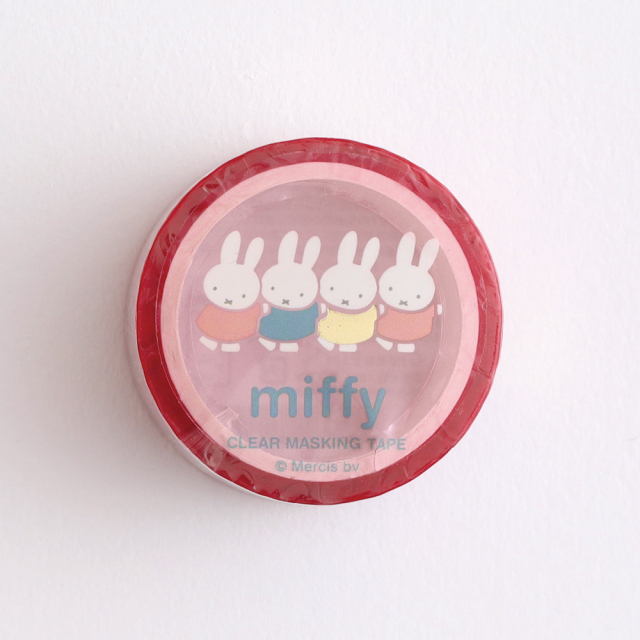miffy 金箔クリアマスキングテープ<fun> BM-361