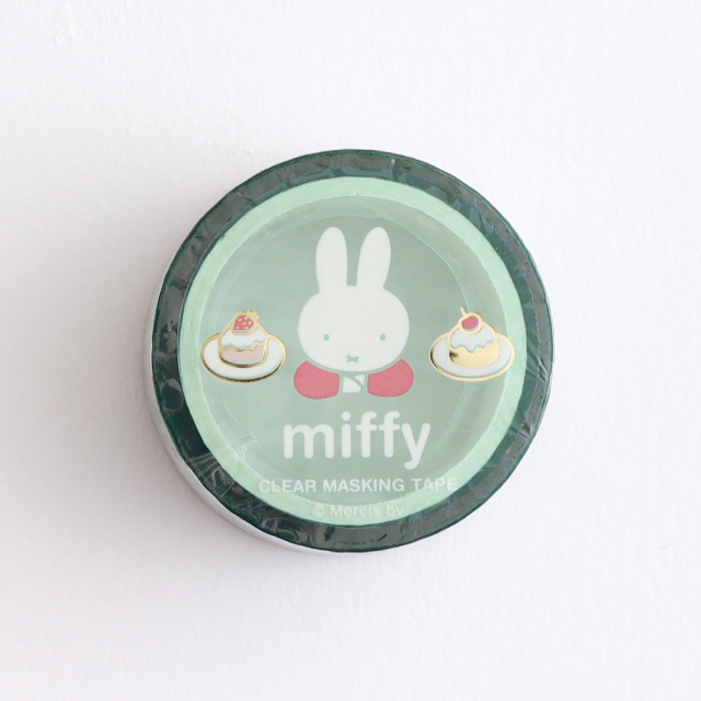 miffy 金箔クリアマスキングテープ<sweets> BM-363