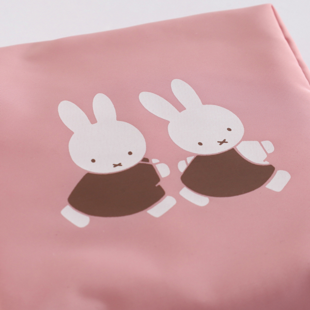miffy スクエアポーチ<pink> BM-372 | デザインステーショナリーの