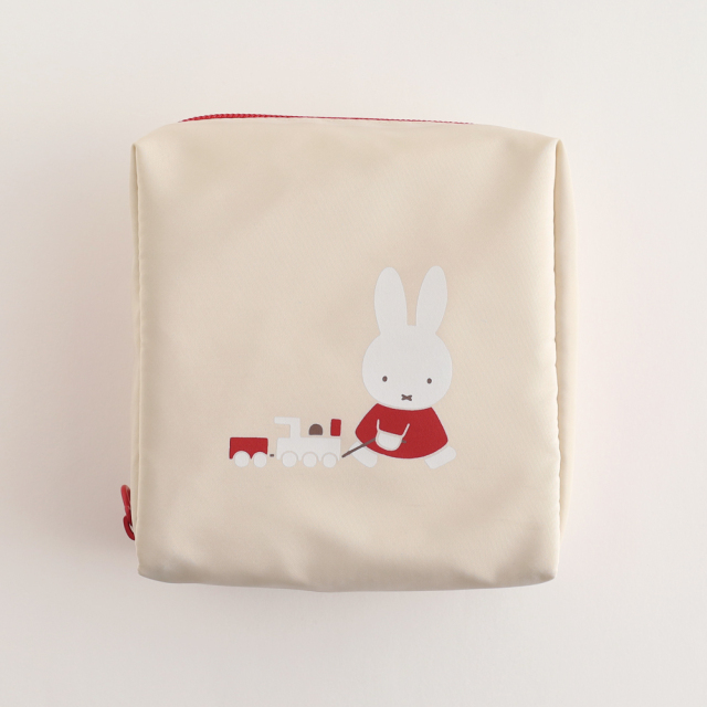 miffy スクエアポーチ<beige> BM-373