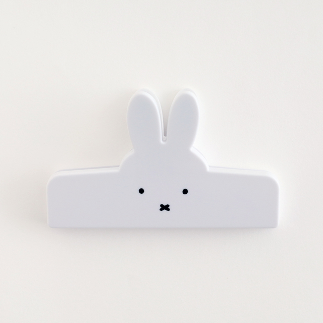miffy フェイスクリップ<white> BM-376 | デザインステーショナリーの