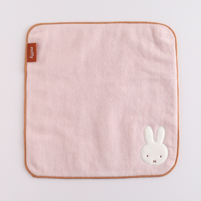 miffy タオルハンカチ<pink> BM-380 | デザインステーショナリーの