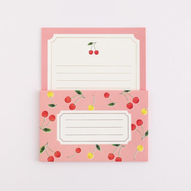 colorfruits レターセット<cherry> CS-005