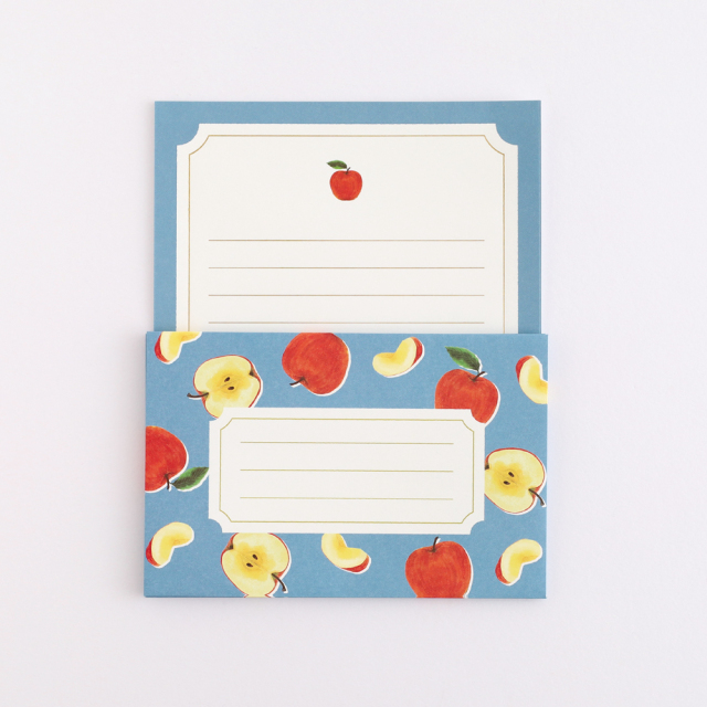 colorfruits レターセット<apple> CS-007