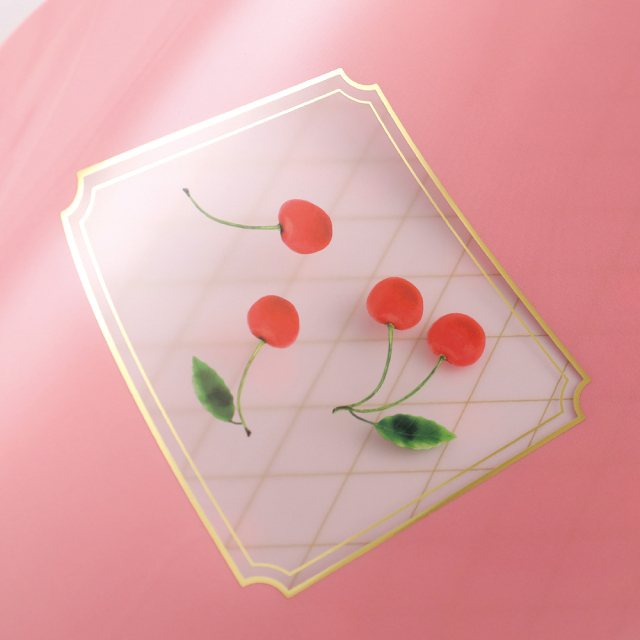 colorfruits A5ポケットクリアファイル<cherry> CS-015 | デザイン