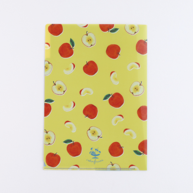 colorfruits A5ポケットクリアファイル<apple> CS-017 | デザイン