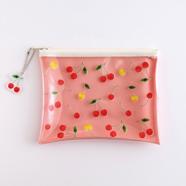 colorfruits PVCポーチ<cherry> CS-023