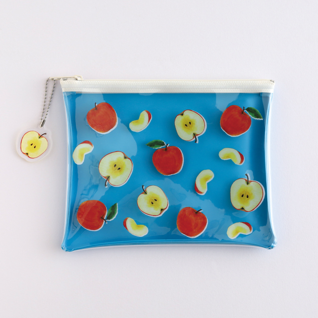 colorfruits PVCポーチ<apple> CS-025
