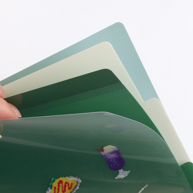 みるく MILLS Clear Khaki / Light Gray Lens sunglasses《ミルズ クリア