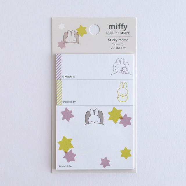 miffy スティッキーメモ<good night> BM-390