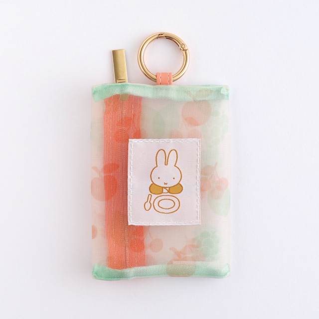 miffy メッシュチャームポーチ<fruits> BM-416 | デザイン