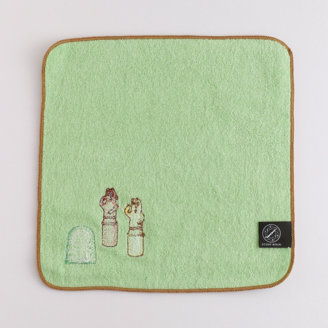 STUDY HOLIC タオルハンカチ（考古学）ST-297 | デザイン