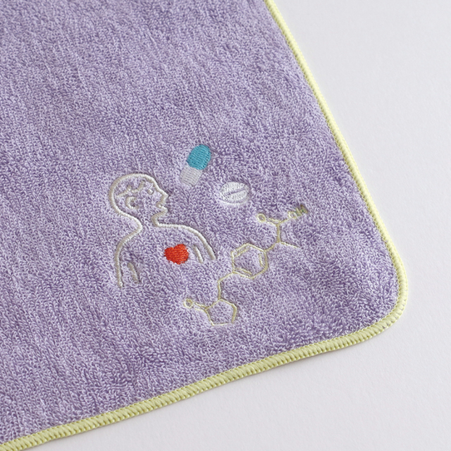 STUDY HOLIC タオルハンカチ（薬学）ST-301 | デザイン