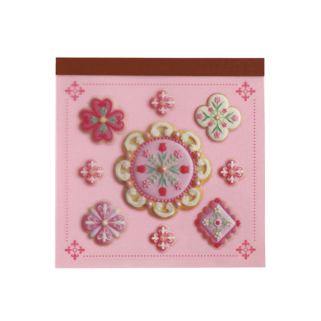 KUNIKA メモパッド・スクエア（pink） KG-004