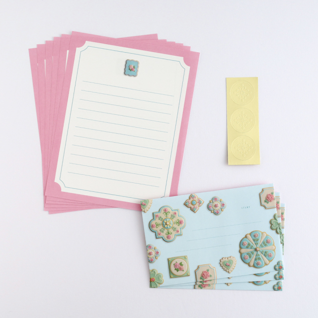 工藝青花 9.10.11 レターセット 工藝青花 9.10.11 レターセット