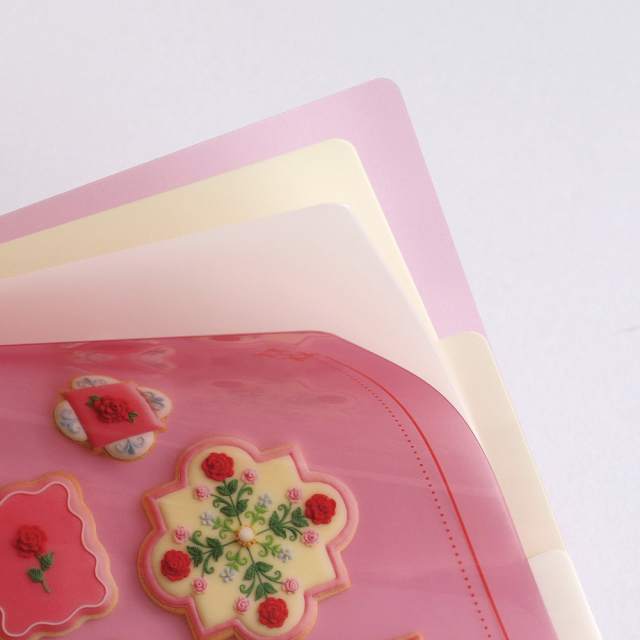 KUNIKA A5ポケットクリアファイル（red） KG-013 | デザイン