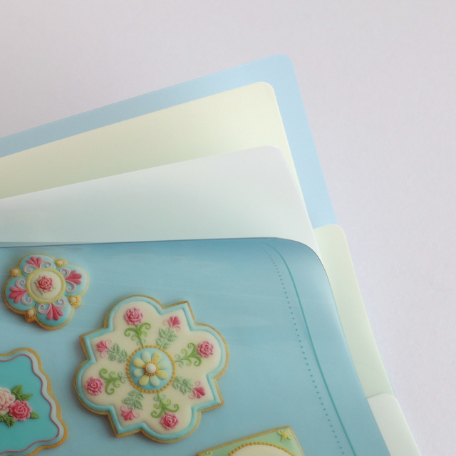 KUNIKA A5ポケットクリアファイル（blue） KG-015 | デザイン