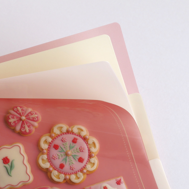 KUNIKA A5ポケットクリアファイル（pink） KG-016 | デザイン