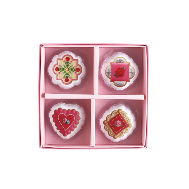 KUNIKA 箱入りソフトフレークシール（red） KG-017 | デザイン