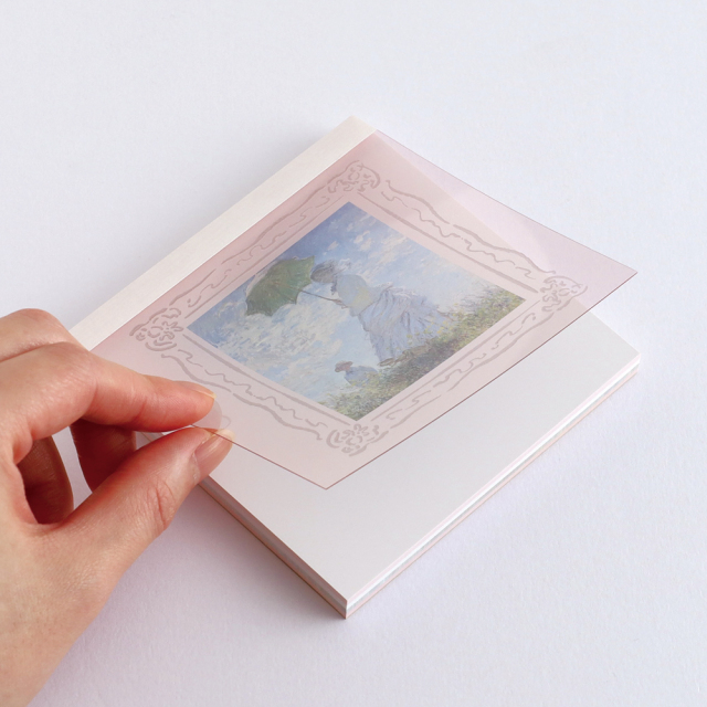 レトロ　エアインディア、エアフランス　メモ用紙　コレクション パピエダルメニィ | papier d'armenie | アロマペーパー | 紙のお香