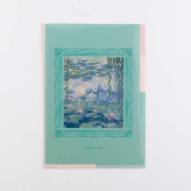 DAILY MUSEUM A5ポケットクリアファイル<睡蓮> MU-015