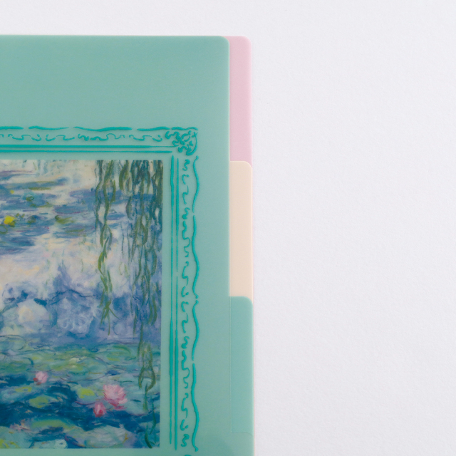 DAILY MUSEUM A5ポケットクリアファイル<睡蓮> MU-015 | デザイン