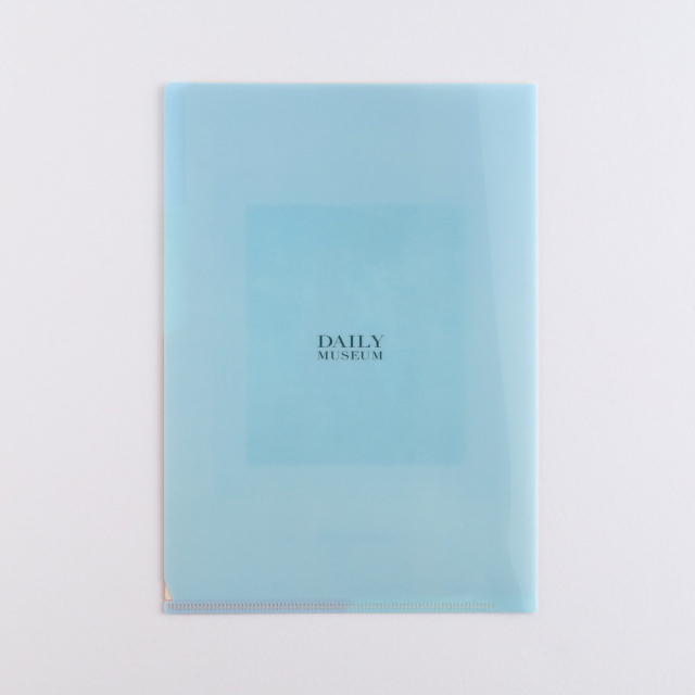 DAILY MUSEUM A5ポケットクリアファイル<散歩、日傘をさす女性> MU-016