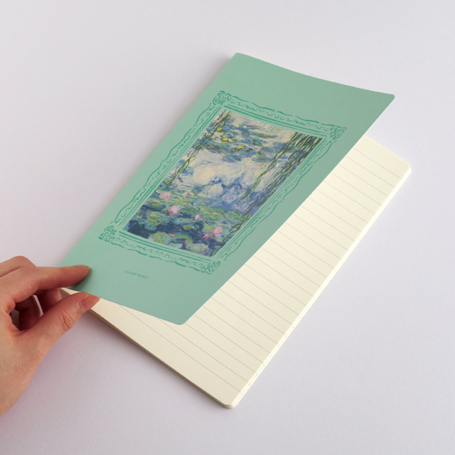 DAILY MUSEUM A5ノート<睡蓮> MU-019 | デザインステーショナリーの