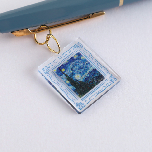 ★航夢 KOU MU ペン画 額付「流れ星」 ☆航夢 KOU MU ペン画 額付「流れ星」 【公式通販】