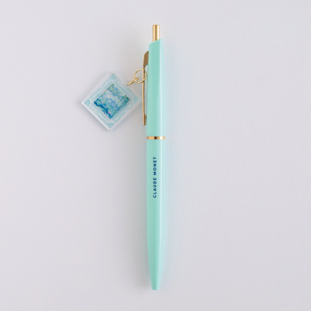 DAILY MUSEUM チャーム付ボールペン<睡蓮> MU-023