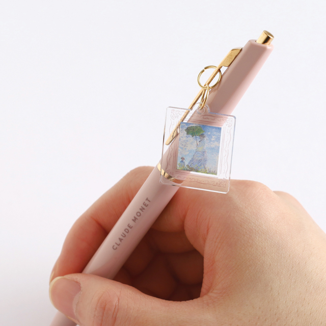 【ハニカム斜め挟み】ハンドメイドボールペン □「BALLPOINT PEN SLEEK」銘木をプラスした丸型ボールペン【名
