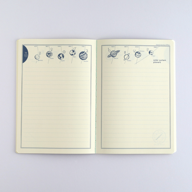 STUDY HOLIC A5ノート（惑星科学）ST-321 | デザイン