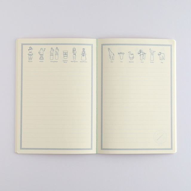 STUDY HOLIC A5ノート（考古学）ST-326 | デザインステーショナリーの