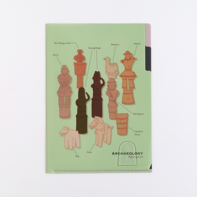 STUDY HOLIC A5ポケットクリアファイル（考古学）ST-338 | デザイン