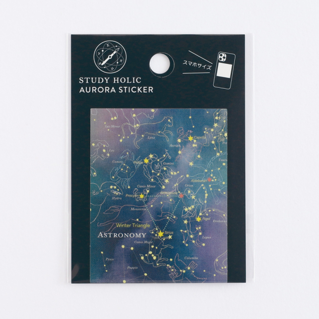 STUDY HOLIC オーロラステッカー（天文学/オリオン）ST-349 | デザイン