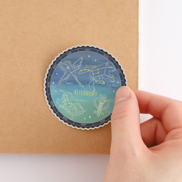 STUDY HOLIC オーロラステッカー（天文学）ST-350 | デザイン